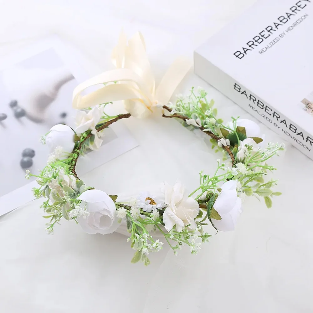 Adjustable Elegant Flower Dog Collar for Medium Large Dogs Cats Wedding Photo Props Pet Costume Accessories - Image 6