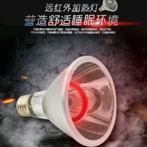 Crawler heating light, energy-saving carbon fiber night light, turtle lizard chameleon breeding box, infrared heater, anti scald