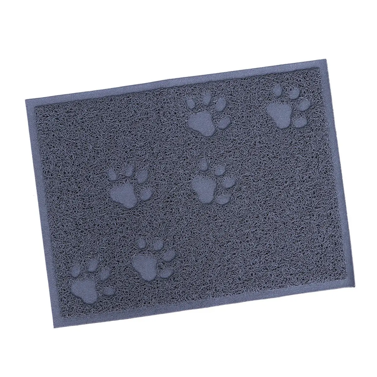 30x40cm Cat Litter Mat Strong PVC Dog Cat Cleaning Carpet Dirt Grabbing Design Front Back Door Use Shake Vacuum Gray - Image 3