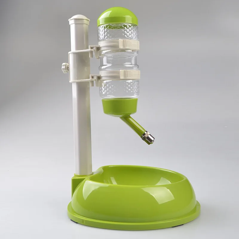 Pet Cat Dog Water Drinker Dispenser Food Stand Hamster Feeder Dish Bowl Bottle Automatic Fountain Drinker 4 Colors - Image 6