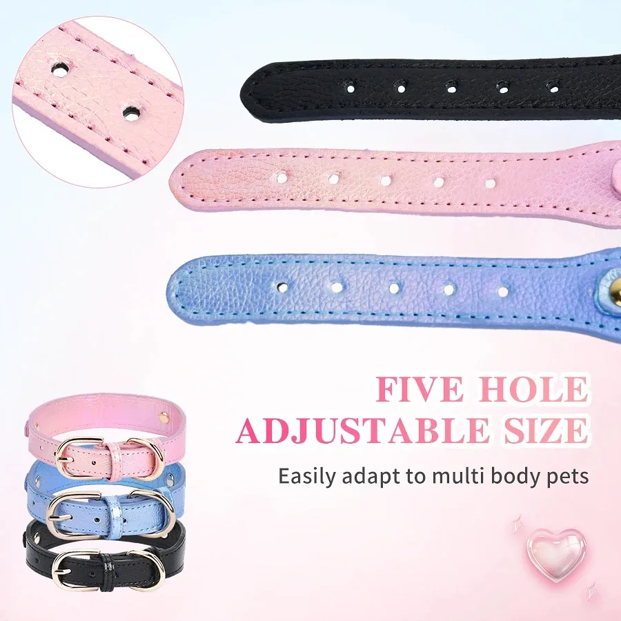 Cats Necklace Stuff Pet Collars Harnesses and Leashes the Goods Accessories Kittens Belt Harness Collar Puppy Products - Image 4