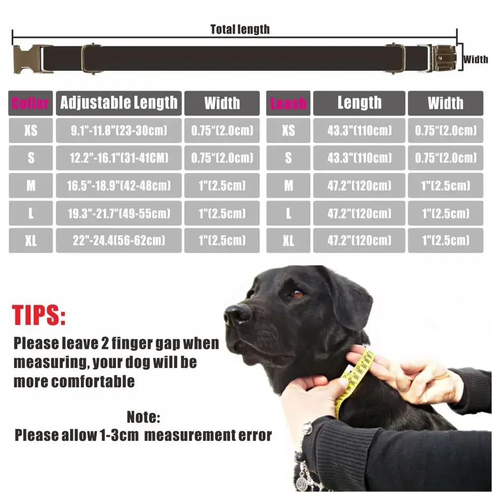 Personalized Pet Collar Customized Nameplate ID Tag Adjustable Suit Fiber Coffee Brown Cat Dog Collars Lead Leash - Image 5