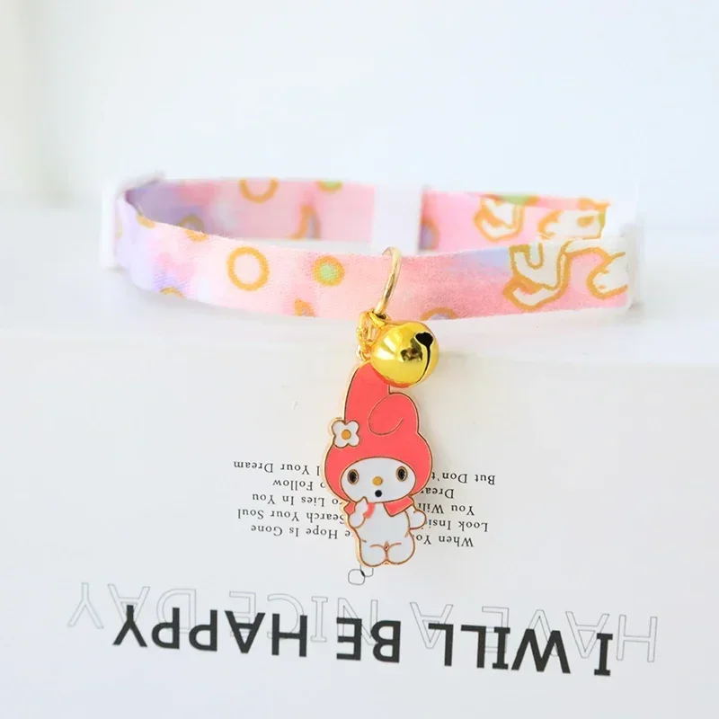 New cartoon pattern cat dog collar pendant bell safety buckle collar girl heart cute accessories cat accessories pet supplies - Image 4