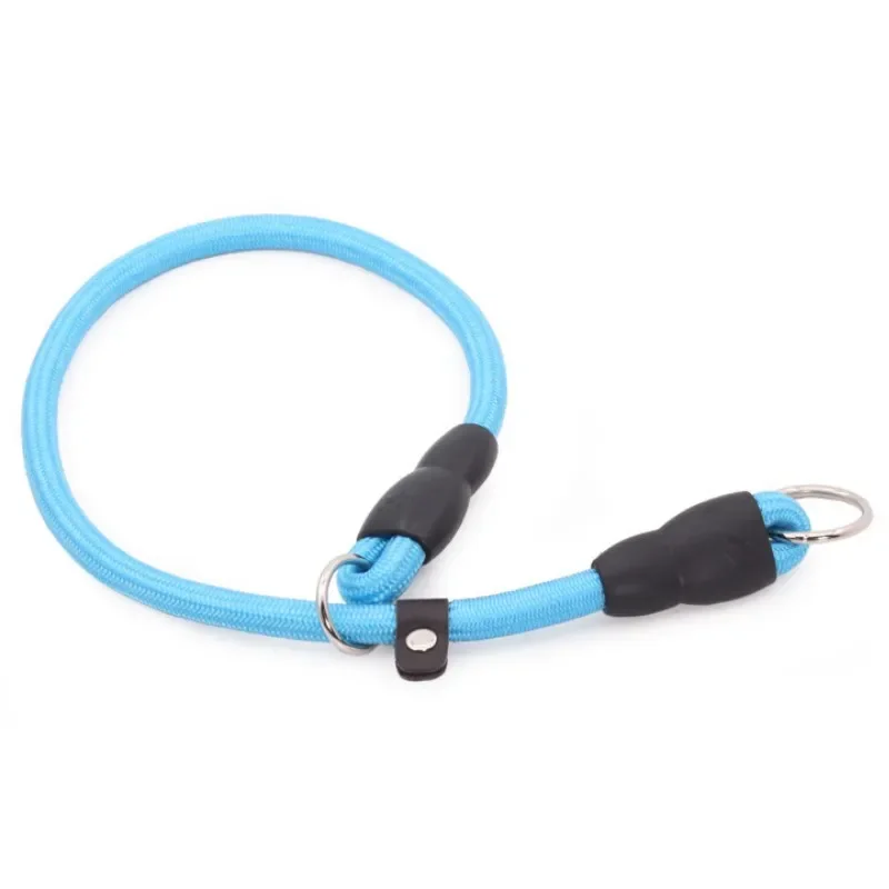 Dog Collar P Chain for Dog Walking Adjustable Dogs Collar P Rope Pet Collars Nylon Dogs Harness Puppy Training Rope Pet Supplies - Image 8